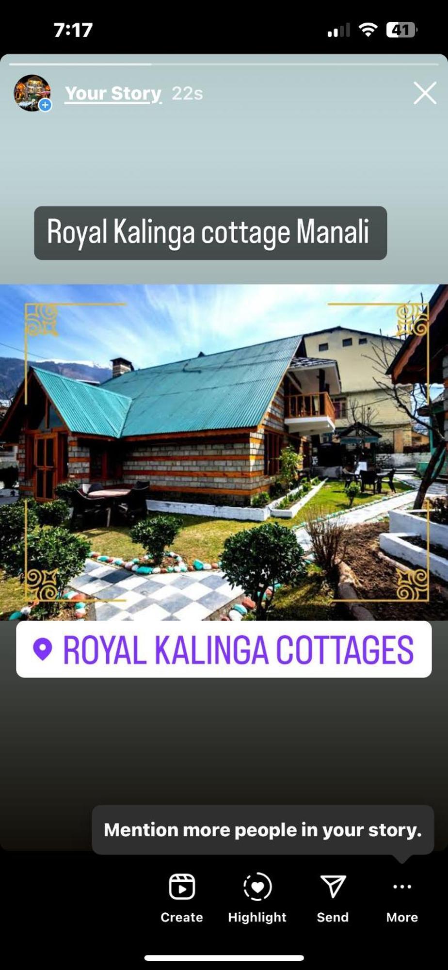 Royal Kalinga Cottages Manāli Екстериор снимка